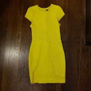 Yellow Bodycon Dress